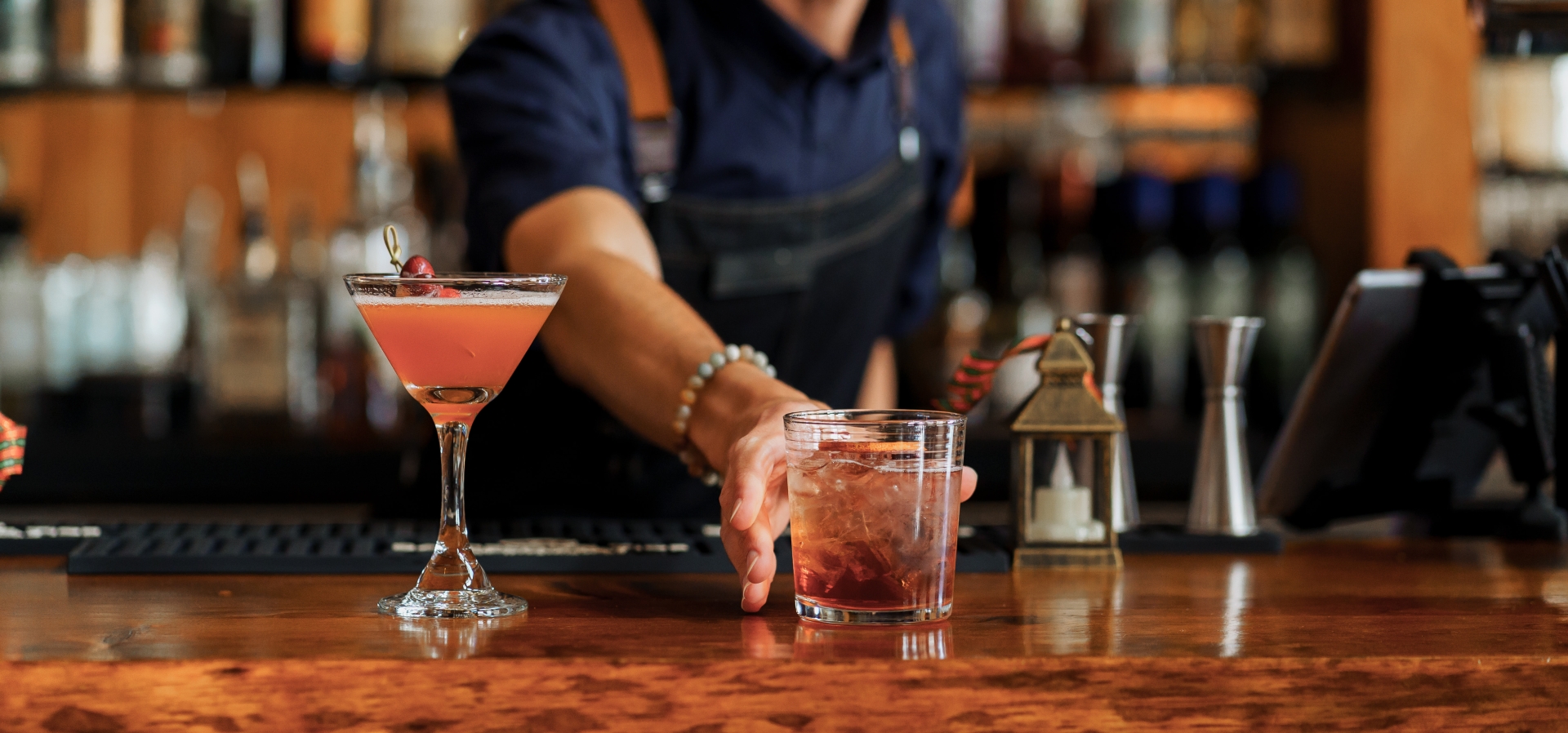 White Point Bar, bartender