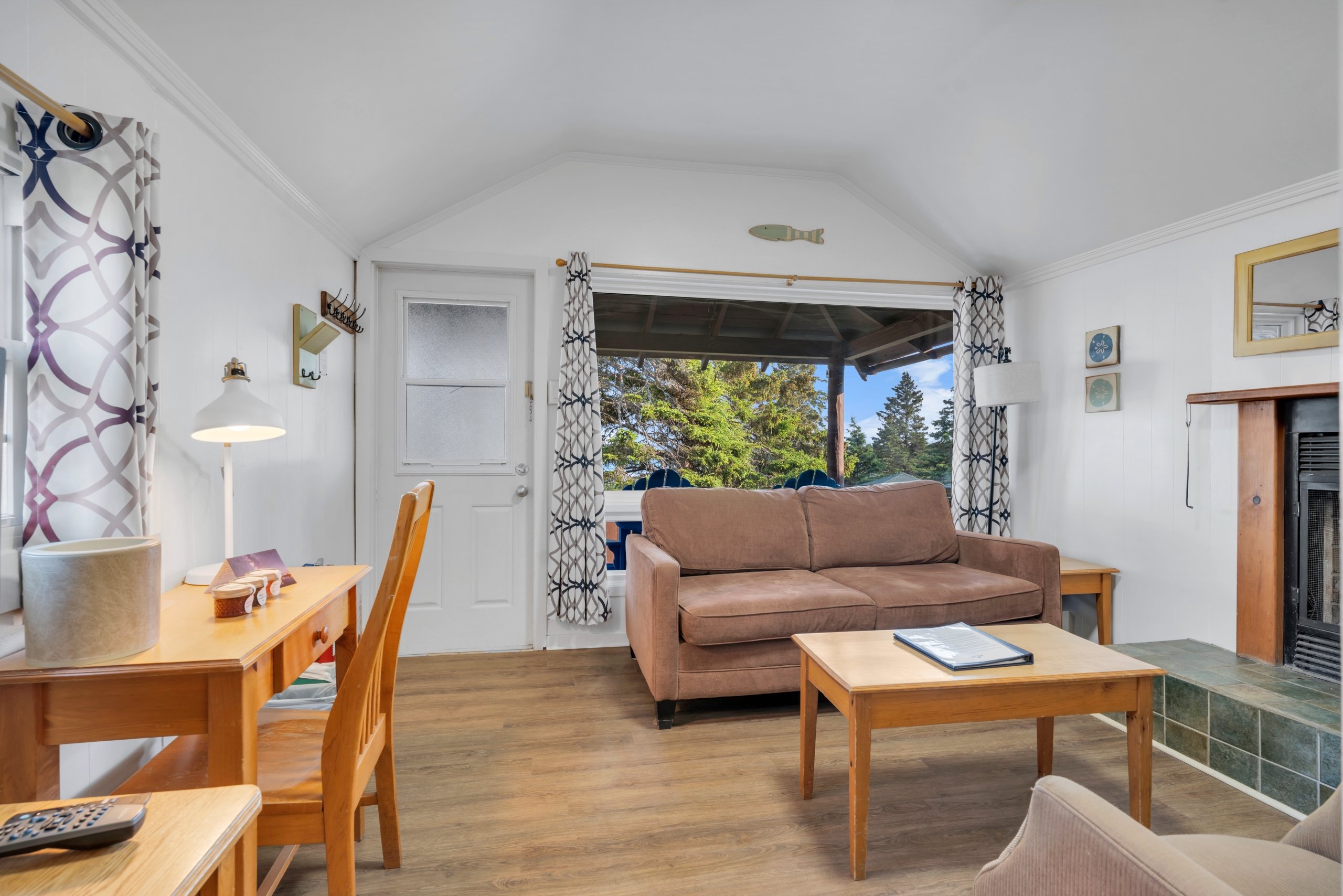 White Point Cottage Living Area, Ocean view