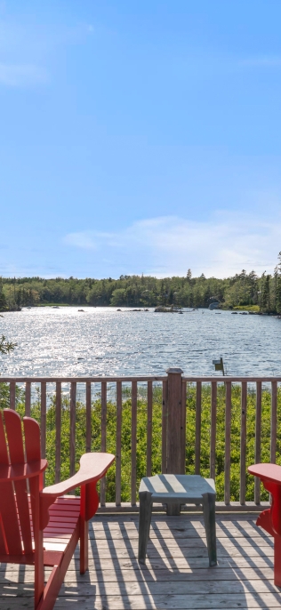 Oceanfront Cottage 55 Balcony View Summer 2025