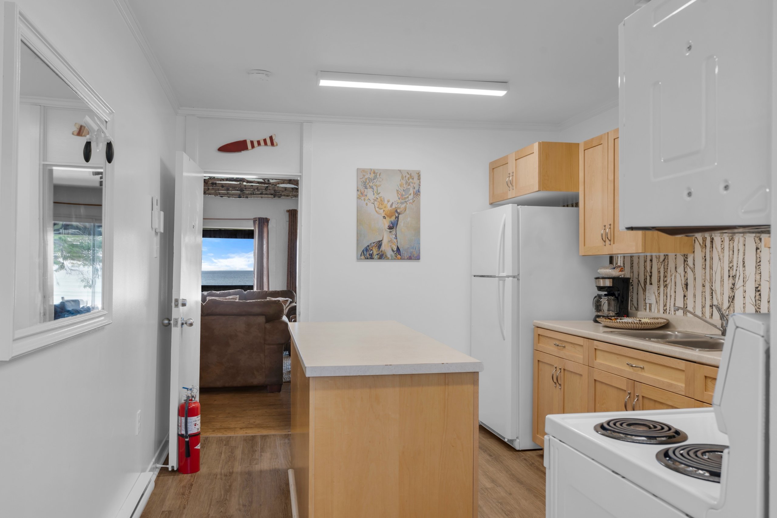 Ocean Lodge Kitchen Area