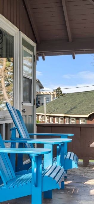 White Point Cottage Balcony View