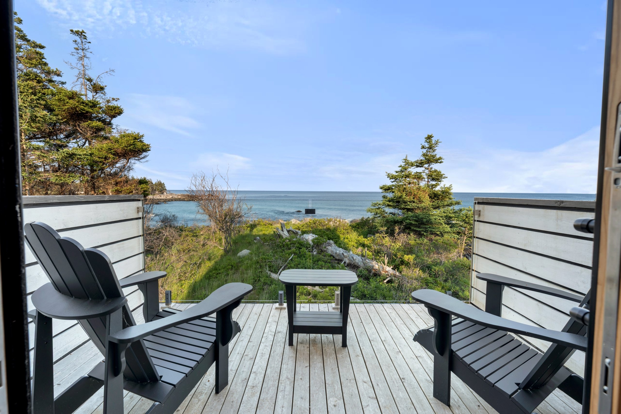 Oceanfront Treehouse Balcony View
