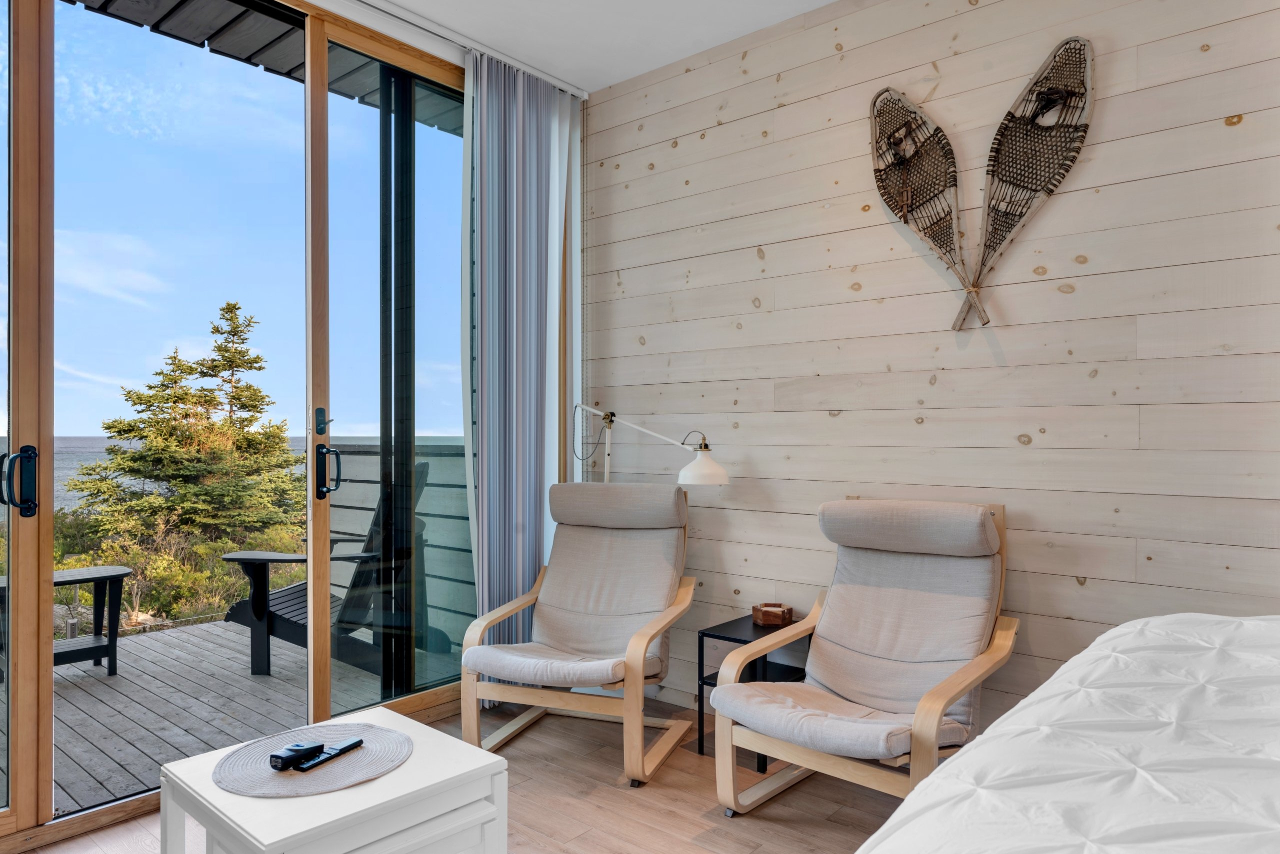 Oceanfront Treehouse Seating Area