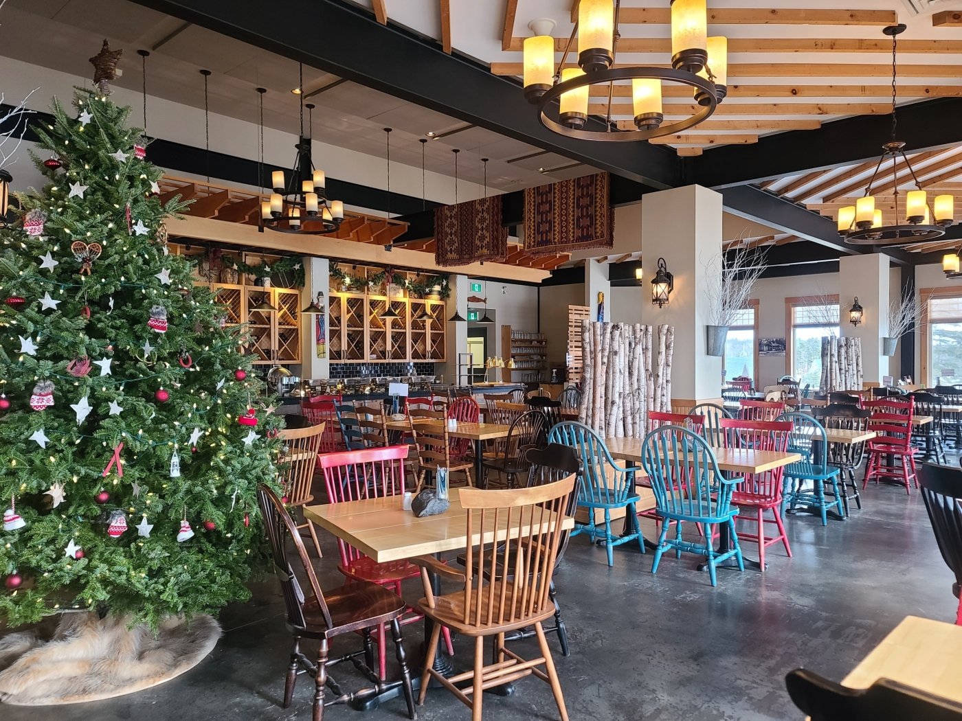 Christmas Tree in Dining Room