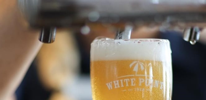 Beer on tap