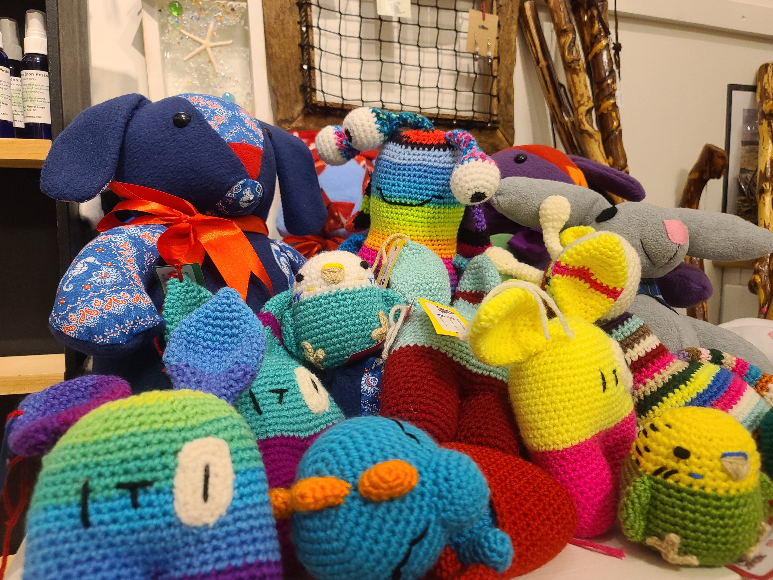 Hand crochet stuffies