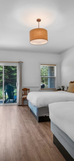 Lakeside Retreat Guest Room View Summer 2025