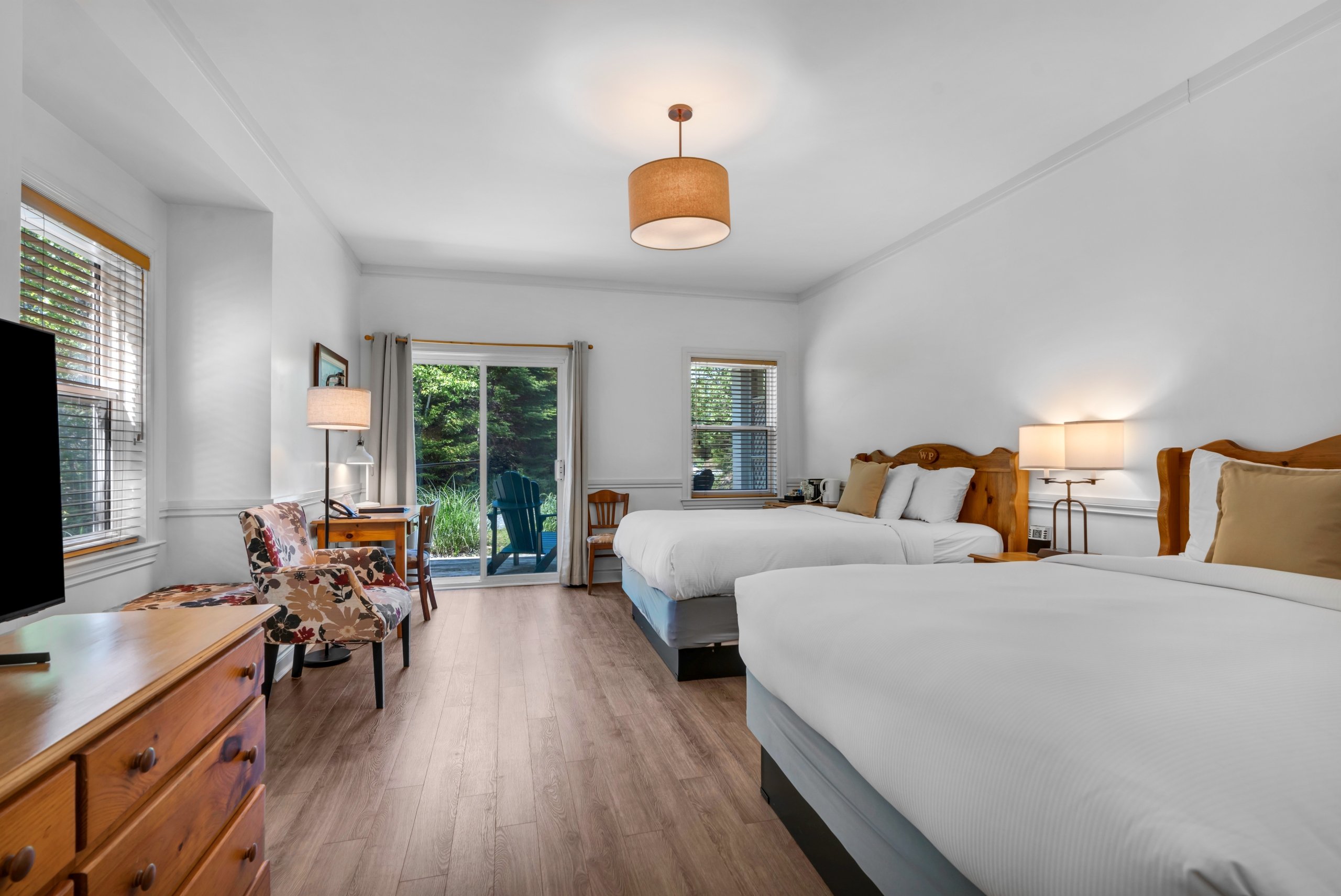 Lakeside Retreat Guest Room View Summer 2025