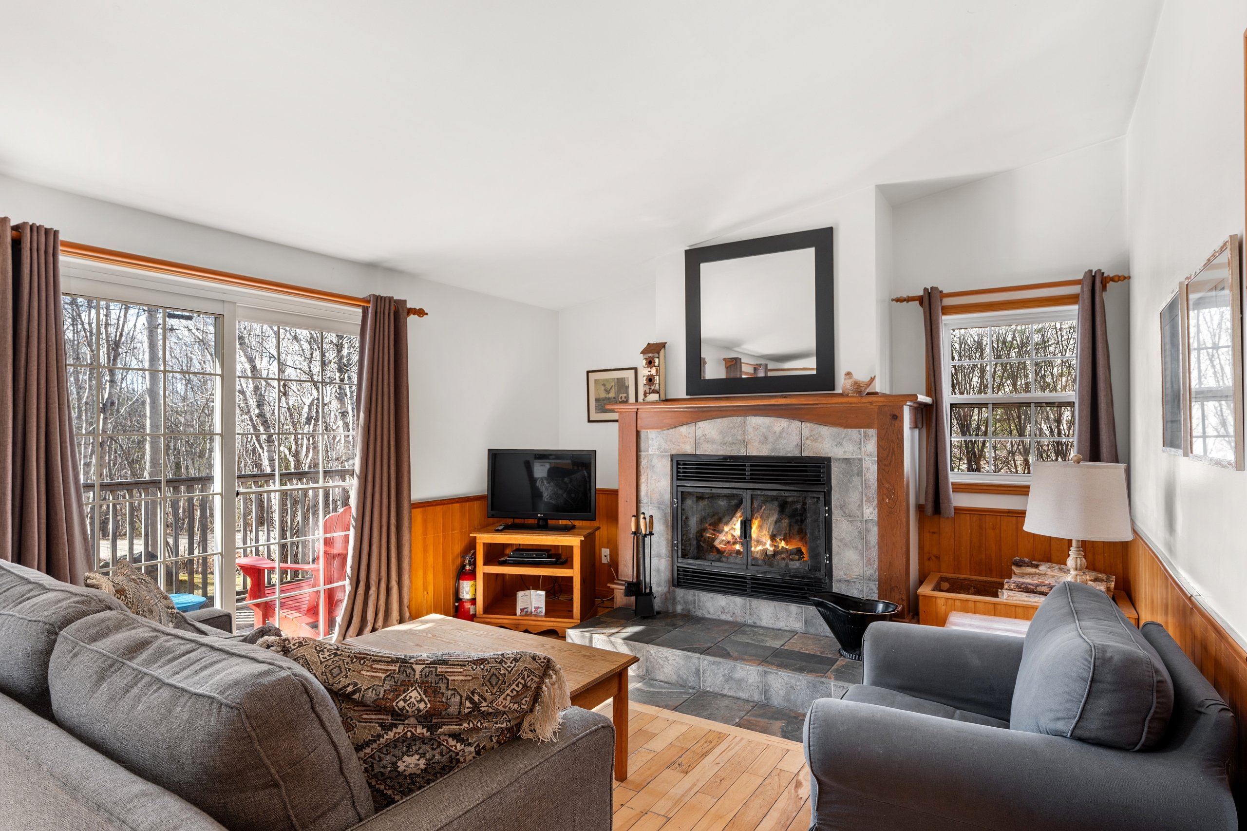 Vacation Cottage Living Area - Summer 2025