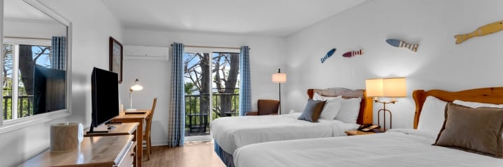 White Point Guestrooms Two Beds View Summer 2025