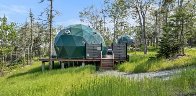 Super Glome exterior view