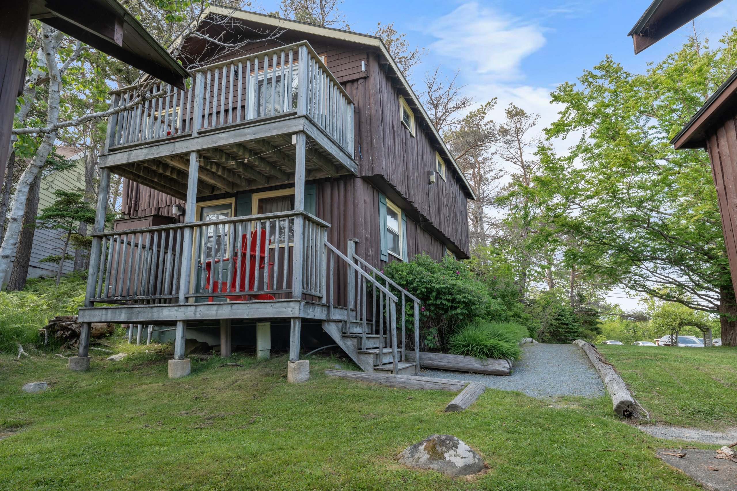 Hilltop Cottage 133 Exterior Front View- Summer 2025