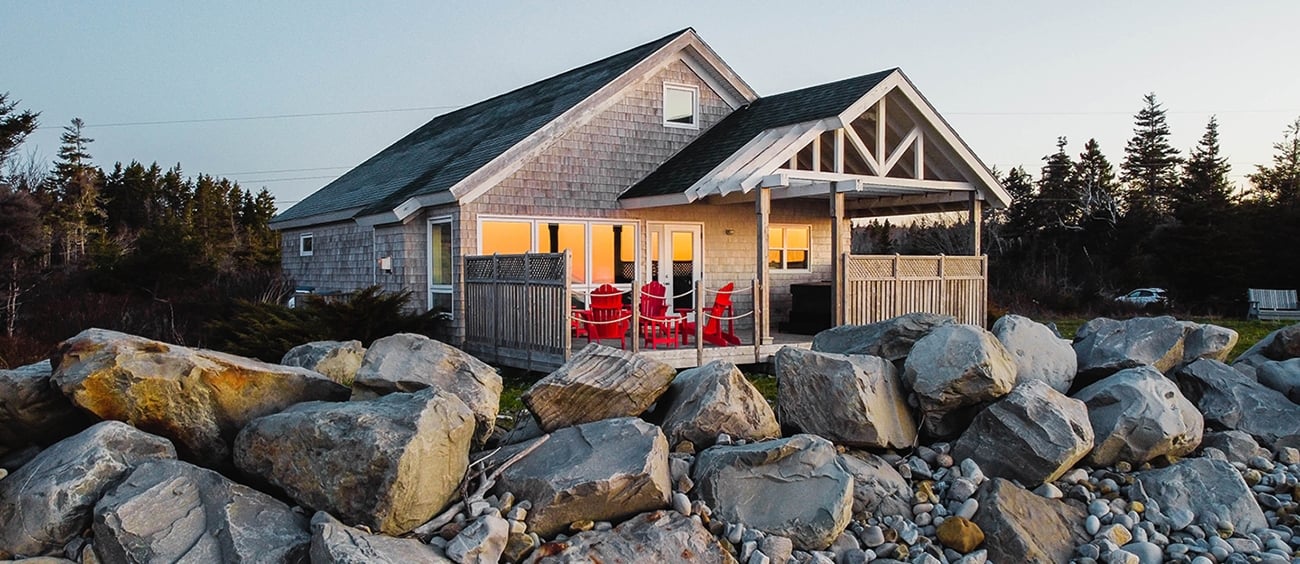 vacation home exterior at White Point Beach Resort