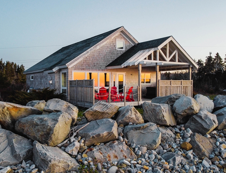 vacation home exterior at White Point Beach Resort