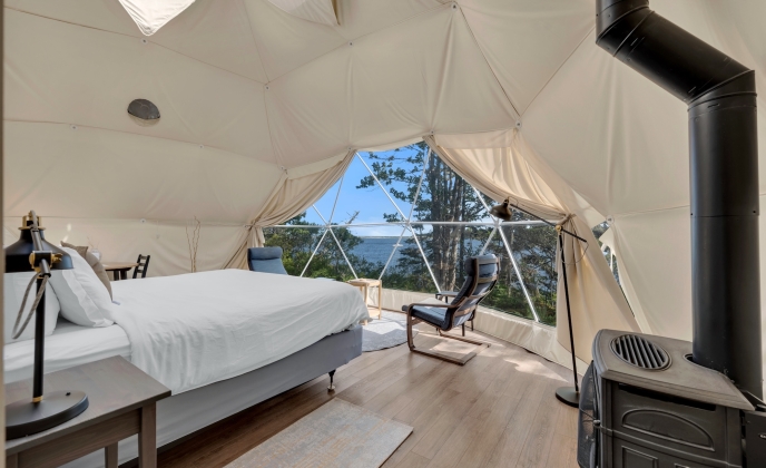 a studio glome at White Point Beach Resort