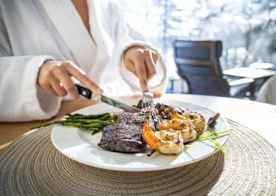 surf and turf dinner