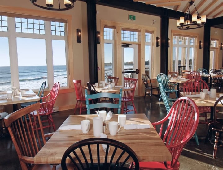 Dining Room overlooking oceanfront