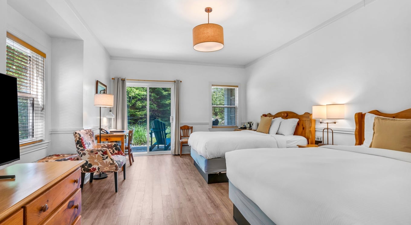 Lakeside Retreat Guest Room interior