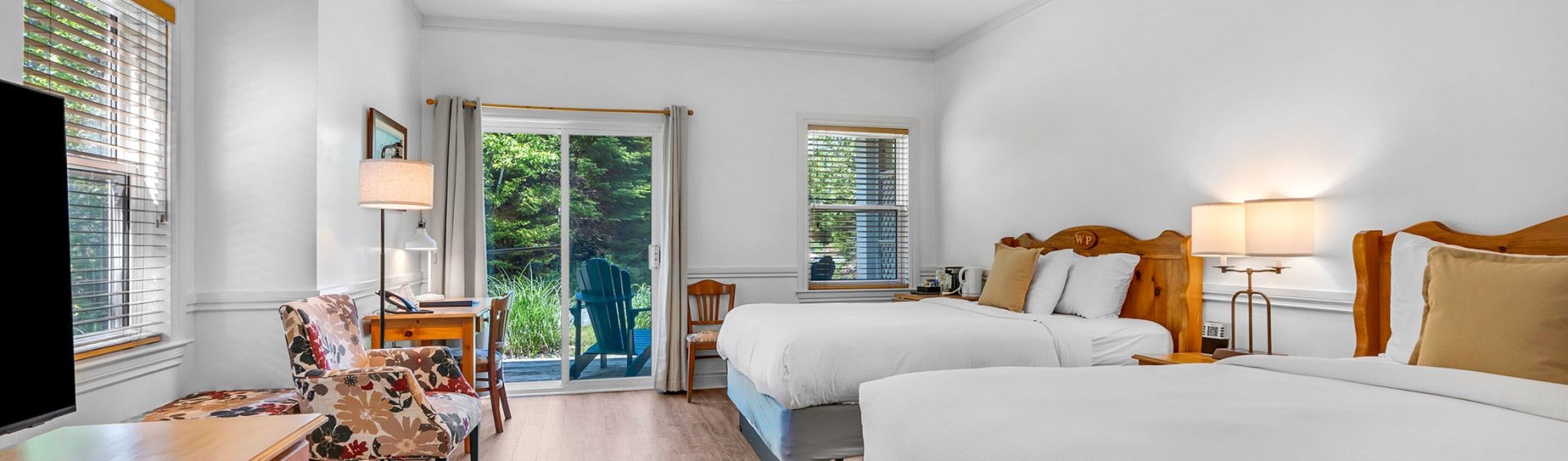 Lakeside Retreat Guest Room interior