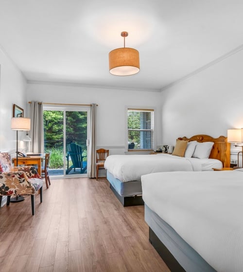 Lakeside Retreat Guest Room interior