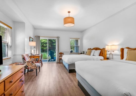 Lakeside Retreat Guest Room interior