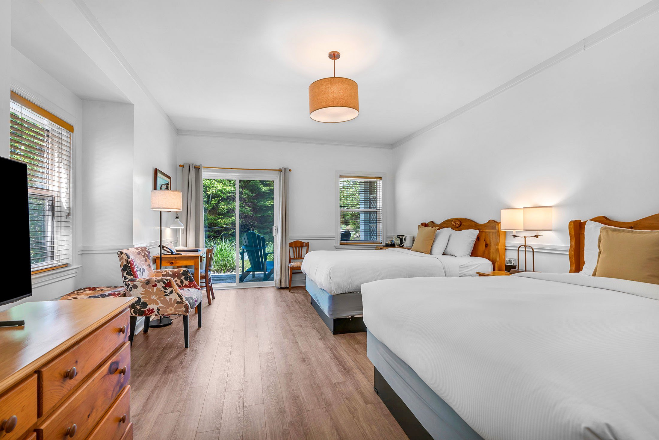 Lakeside Retreat Guest Room interior