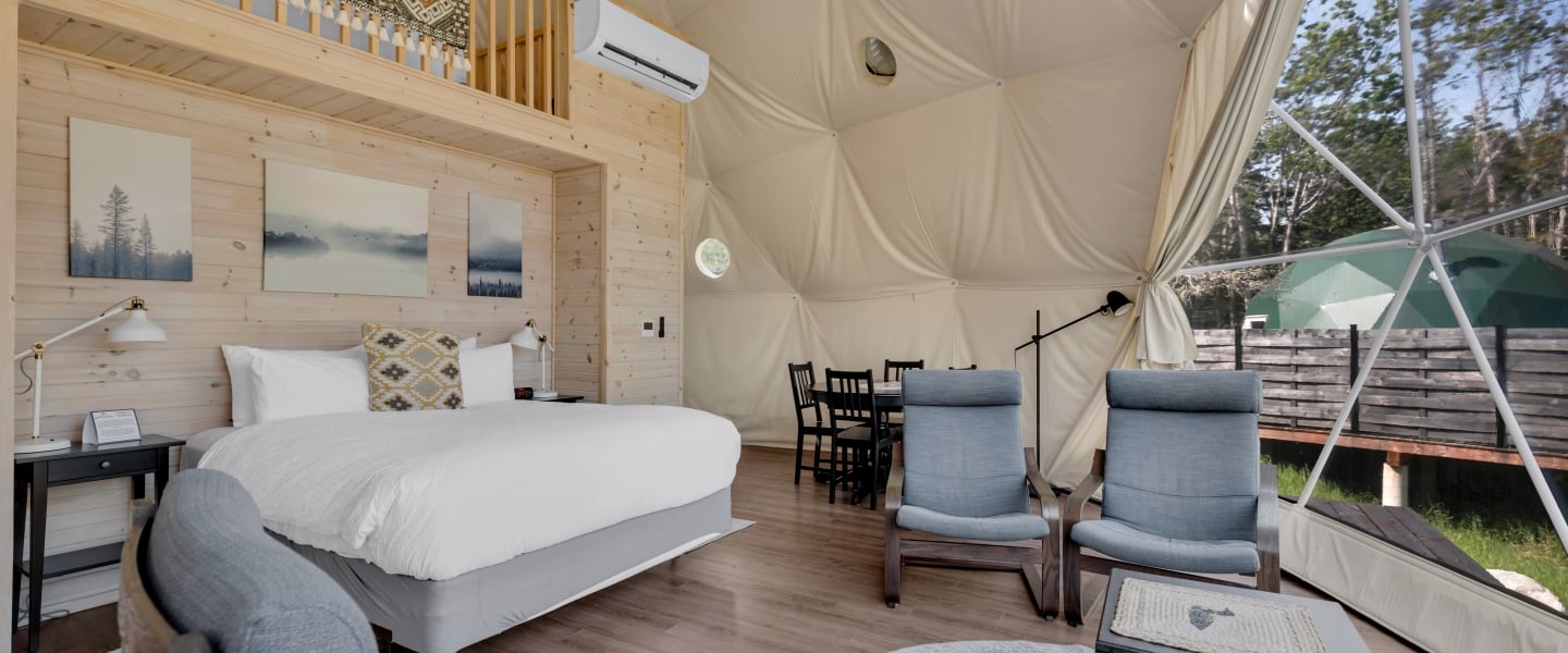 super glome interior at White Point Beach Resort