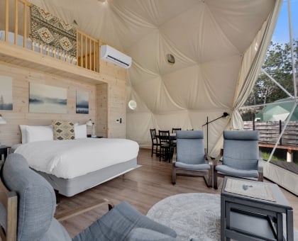 super glome interior at White Point Beach Resort