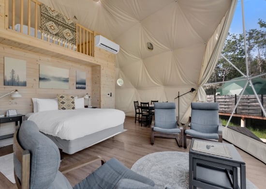 super glome interior at White Point Beach Resort