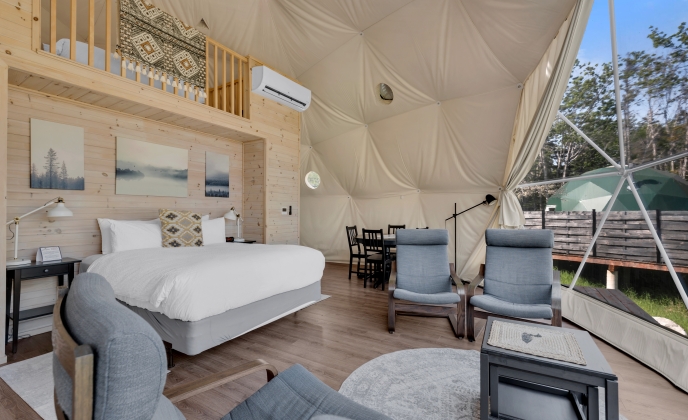super glome interior at White Point Beach Resort