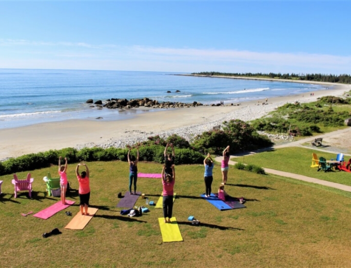 Yoga at the Beach