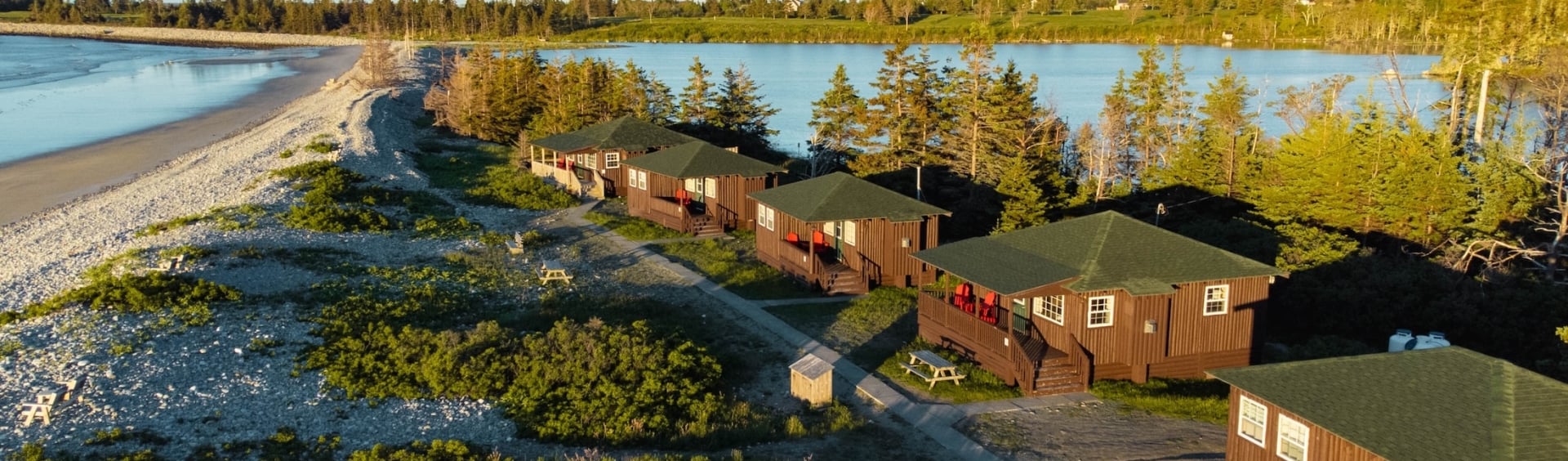 White Point Beach Resort cottages