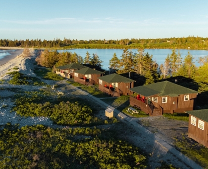 White Point Beach Resort cottages