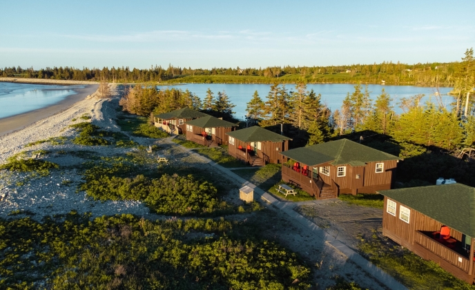 White Point Beach Resort cottages