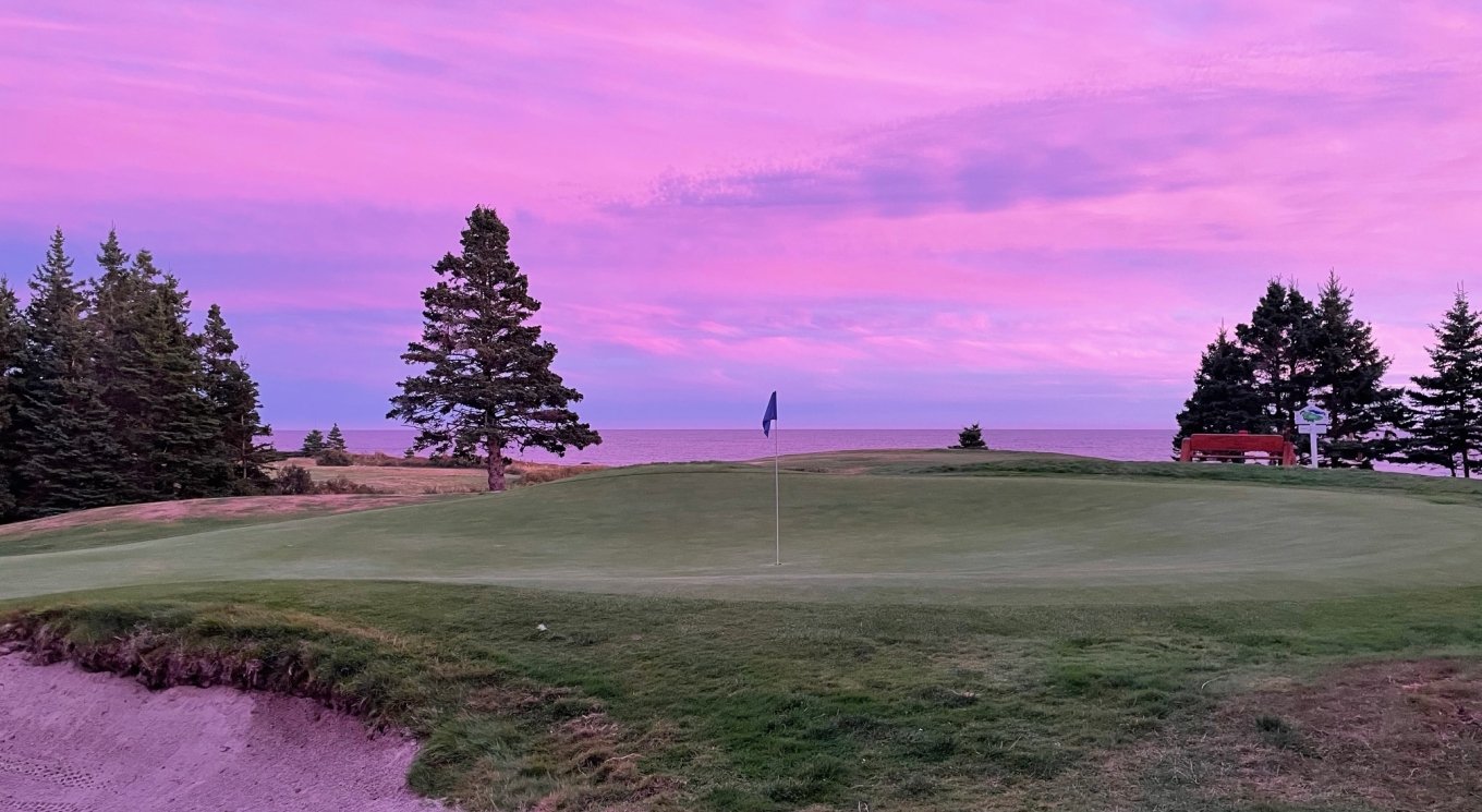 white-point-golf-sunset
