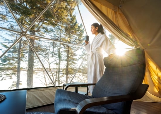 Women having a coffee