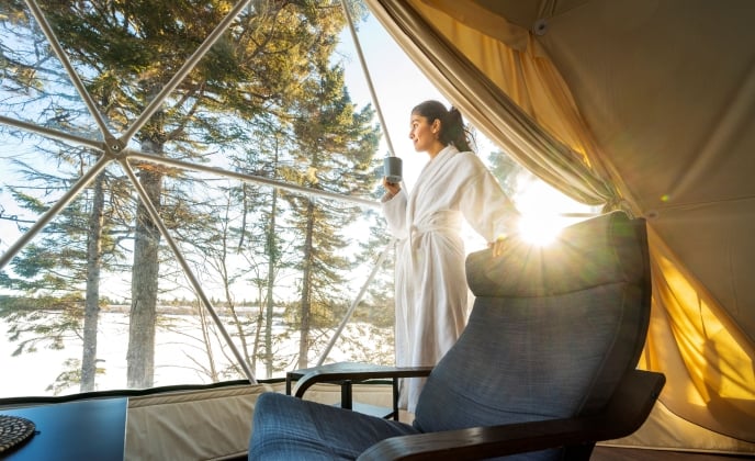 Women having a coffee